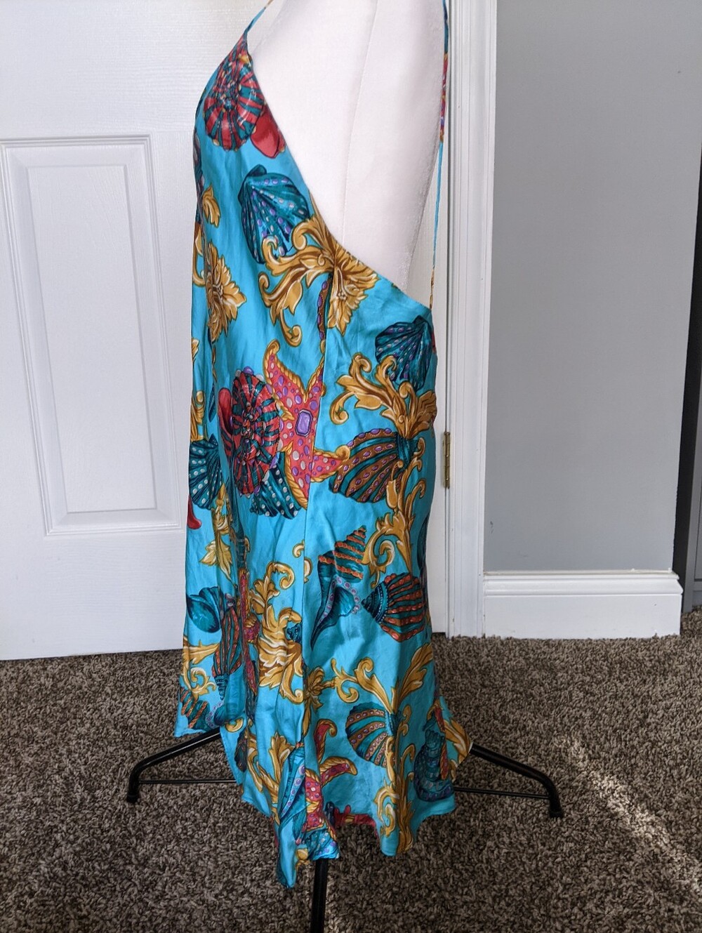 Vintage Victoria's Secret Silk Nightgown/Panties Set L - Picture 3 of 16